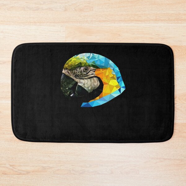 Artikelvorschau, Papagei Low Poly Vogel Ara Haustier Exotisch entworfen und verkauft von Monster-shirts.