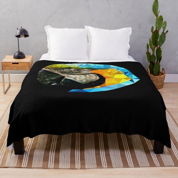 Artikelvorschau, Papagei Low Poly Vogel Ara Haustier Exotisch entworfen und verkauft von Monster-shirts.