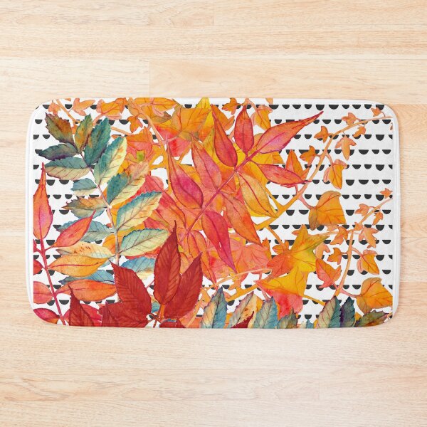 Item preview, Autumn Leaf Abstract Artwork designed and sold by Dream Bloom Gallery.