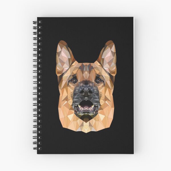 Item preview, Low Poly Dog Shepherd Pet German Style designed and sold by Monster-shirts.