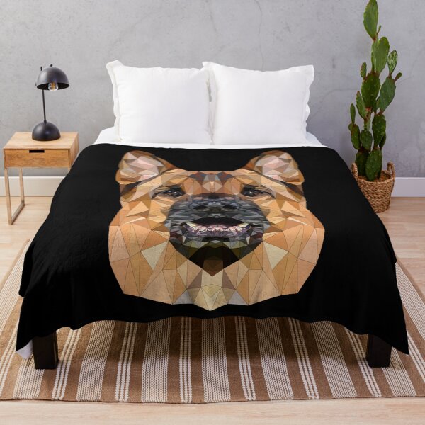 Item preview, Low Poly Dog Shepherd Pet German Style designed and sold by Monster-shirts.