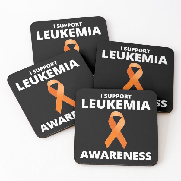 Item preview, Leukemia Cancer Awareness Support Orange Ribbon   designed and sold by CuteDesigns1.