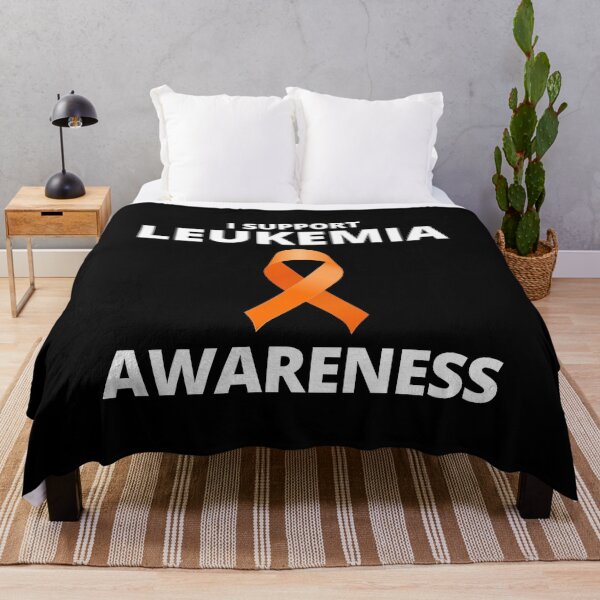 Item preview, Leukemia Cancer Awareness Support Orange Ribbon designed and sold by CuteDesigns1.