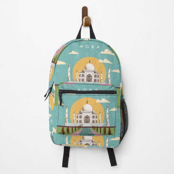 Item preview, Agra, India - Retro travel minimalistic poster designed and sold by GreekTavern1979.