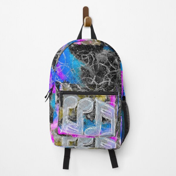 Item preview, Galaxy Music Notes Mixed Media Painting designed and sold by artdesignbysam.