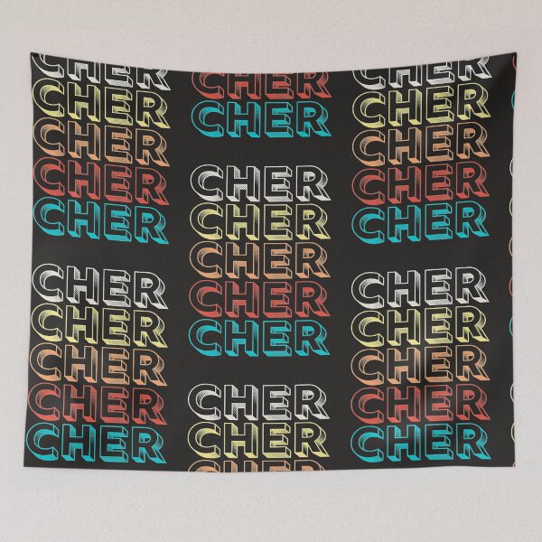 Artikelvorschau, Cher Retro Vintage Style Namensgeschenk entworfen und verkauft von BarineZayden.