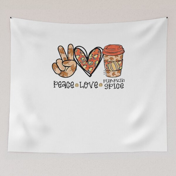 Item preview, Peace Love Pumpkin Spice, Cute Fall, Autumn Fall, Pumpkin Lovers, Pumpkin Patch, Halloween Season. designed and sold by KarenDesign08.