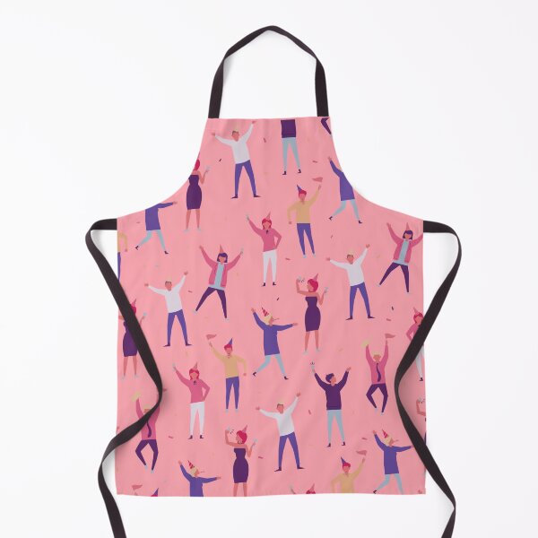 Item preview, Party Time Pattern on Pink  designed and sold by Rozlar.