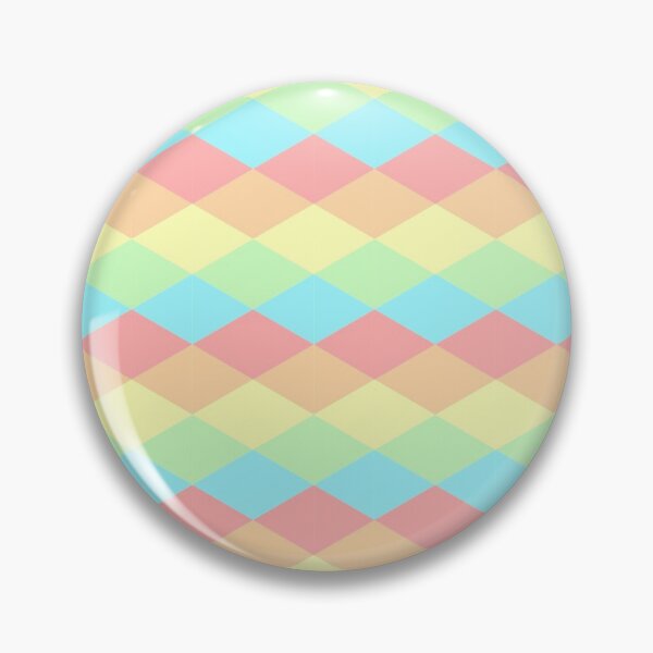 Item preview, Diamond Pastel Mixed Geometric Pattern - Diamond Pattern designed and sold by DAFIN.