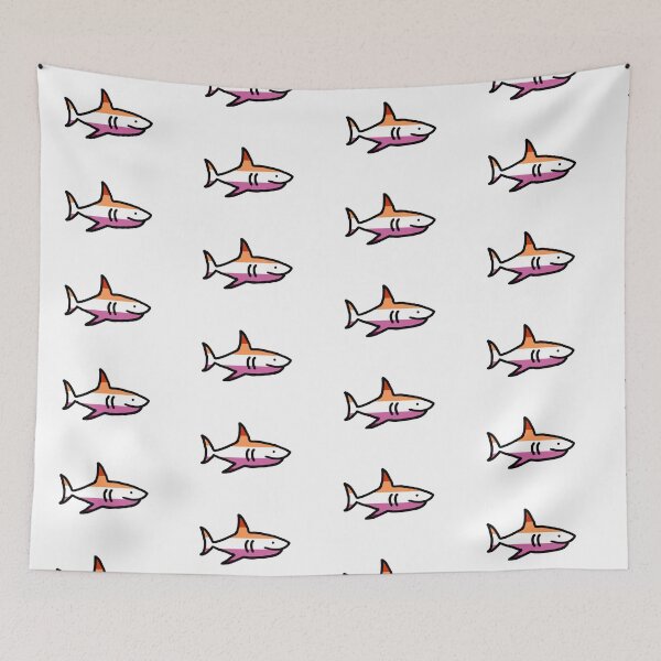 Item preview, Happy Lesbian Shark designed and sold by Kaytmars.