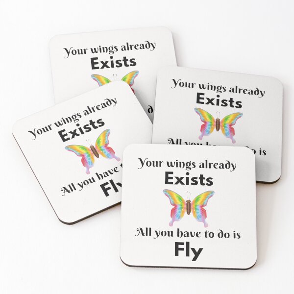 Item preview, Your Wings Already Exists All You Have To Do Is Fly designed and sold by BhavyaBathla.