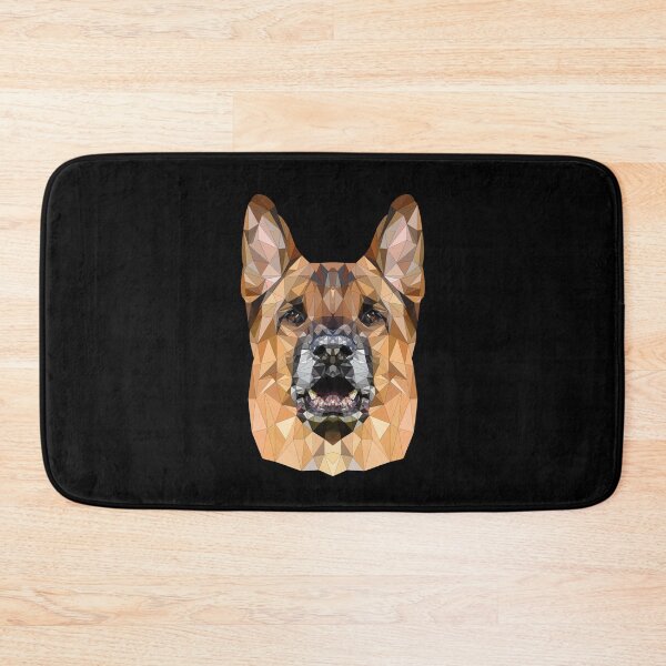 Item preview, Low Poly Dog Shepherd Pet German Style designed and sold by Monster-shirts.