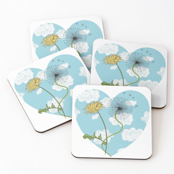 Item preview, Dandelion heart  designed and sold by latenightsnacc.