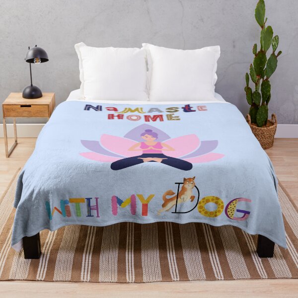 Item preview, Namaste At Home With My Dog designed and sold by Perceptible.