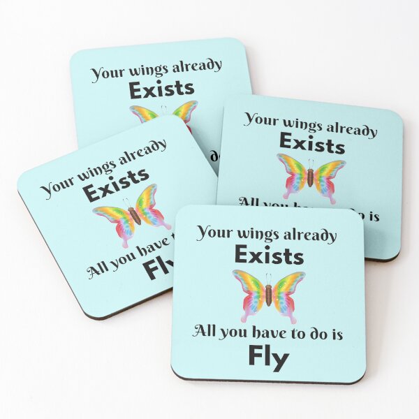 Item preview, Your Wings Already Exists All You Have To Do Is Fly designed and sold by BhavyaBathla.