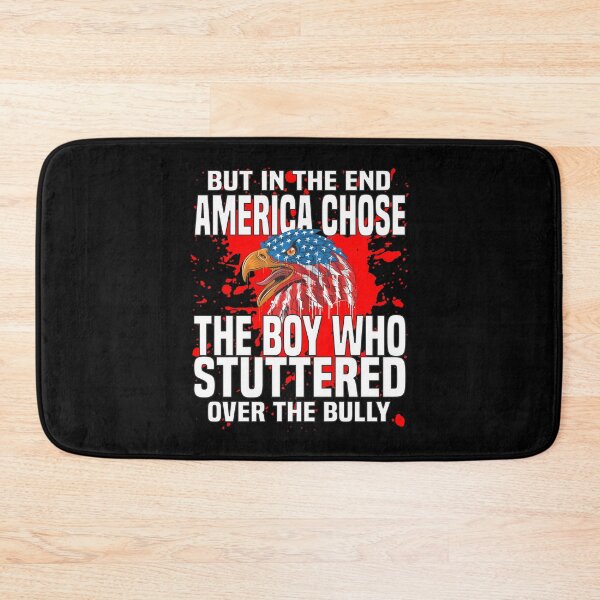 Item preview, Doch am Ende entschied sich Amerika für den Jungen, der stotterte designed and sold by Monster-shirts.