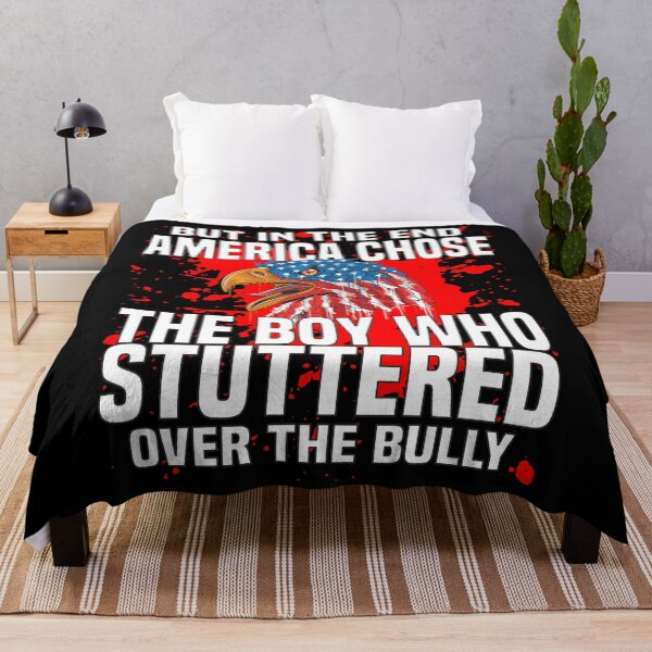 Item preview, Doch am Ende entschied sich Amerika für den Jungen, der stotterte designed and sold by Monster-shirts.