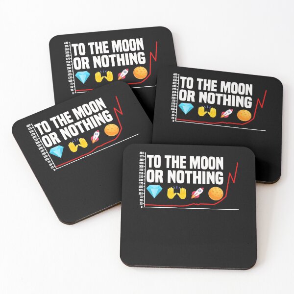 Item preview, To the Moon or Nothing! Diamond Hands To The Moon designed and sold by Monster-shirts.