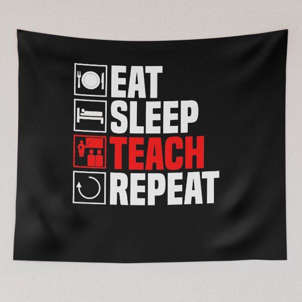Item preview, teacher teaching school teaching learning teacher designed and sold by Monster-shirts.
