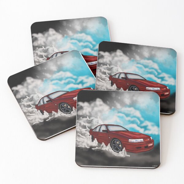 Item preview, cherry vn ss holden commodore digital drawing  designed and sold by Madness _365.