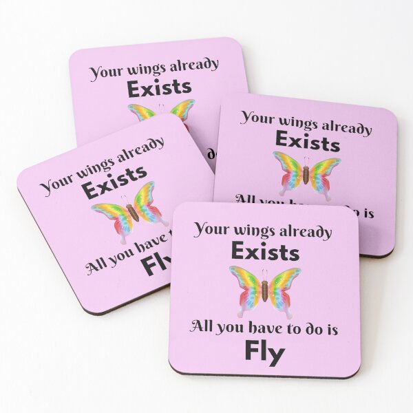 Item preview, Your Wings Already Exists All You Have To Do Is Fly designed and sold by BhavyaBathla.