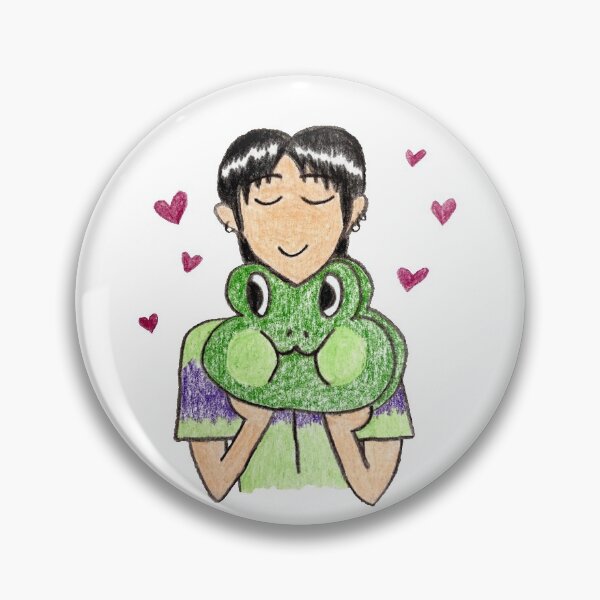 Item preview, Seventeen The 8 and his frog friend designed and sold by sherielee7.