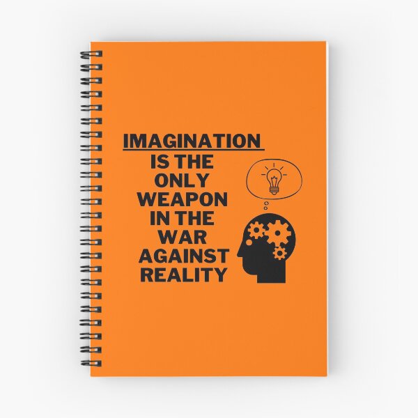 Item preview, [Quotes] - Imagination is the only weapon in the war against reality (White colour) designed and sold by PeterMun1007.