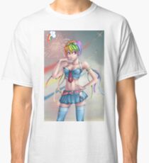Pin-up MLP Rainbow Dash Classic T-Shirt