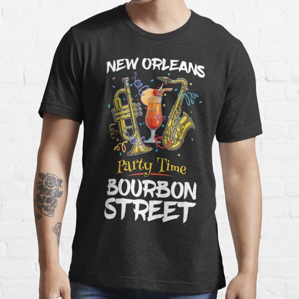 New Orleans Bourbon Street Jazz New Orleans Pullover Hoodie | Redbubble