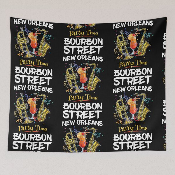 Item preview, New Orleans Louisiana Bourbon Street Jazz Party Souvenir designed and sold by kentuckykonpha.