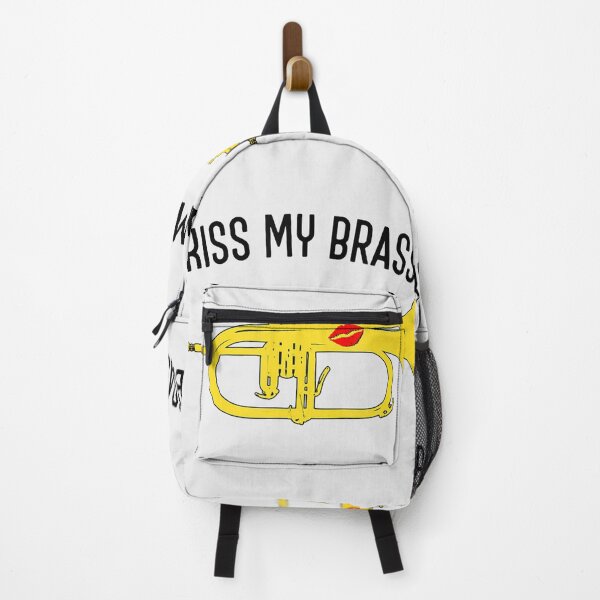Item preview, Funny Flugelhorn - Kiss my brass - band gift idea designed and sold by BarineZayden.