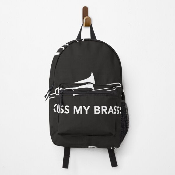 Artikelvorschau, Lustiges Posaunisten-Wortspiel Kiss My Brass Punny Band entworfen und verkauft von BarineZayden.