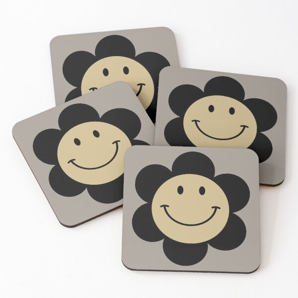 Item preview, Black and Old Gold - Flower Power! designed and sold by Liyanna Baloca.