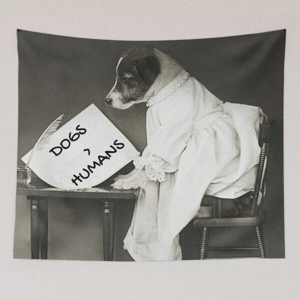 Item preview, Dogs Are Greater Than Human designed and sold by quirky-artistry.