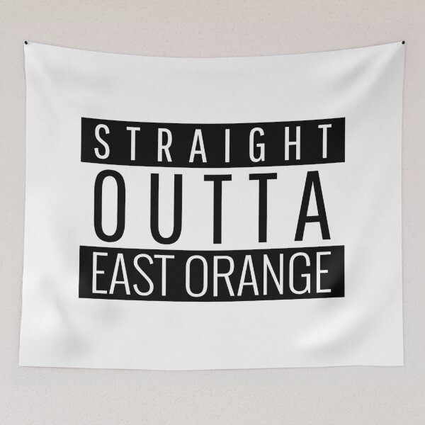 Item preview, Straight Outta East Orange Nueva Jersey designed and sold by Teelogic.