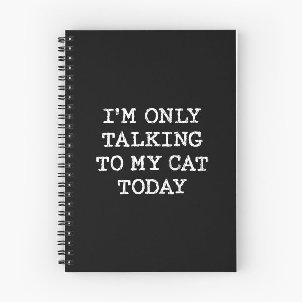 Item preview, Only Talking To Cat Today Funny Pet Lover Owner Dad Graphic designed and sold by kentuckykonpha.