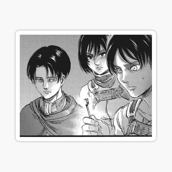 Stampe artistiche di anime e manga Mikasa senza cornice motivo Attack On Titan set di 6 20 x 25 cm decorative Eren Scouting Legion Levi 