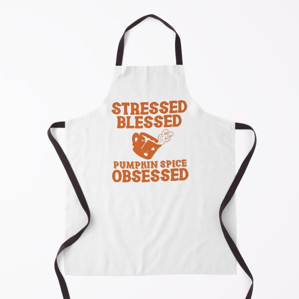 Item preview, Stressed Blessed Pumpkin Spice Obsessed, Autumn Fall designed and sold by anghelapparel.