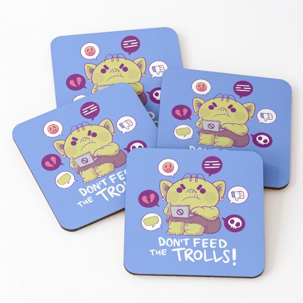Item preview, Don't Feed the Internet Trolls designed and sold by TaylorRoss1.