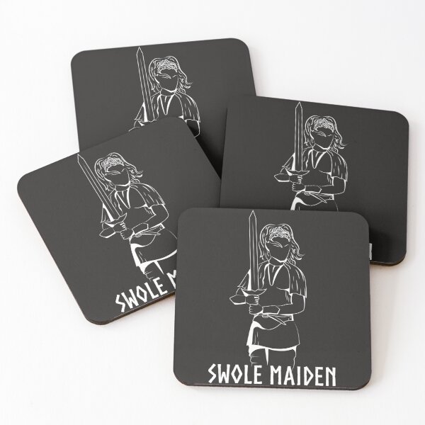 Item preview, Swole Maiden GOMAD Bodybuilding Soy Boy Fitness designed and sold by BarineZayden.