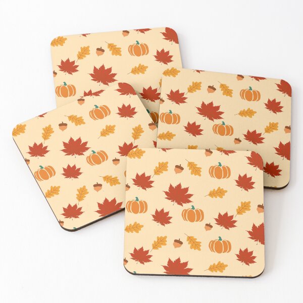 Item preview, Autumn Leaf Pattern Cream  designed and sold by heyitsIrish.