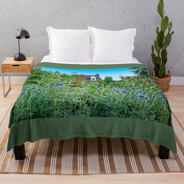 Item preview, Jardines Botánicos de Sheffield Globe Thistles designed and sold by Alisonchambers2.