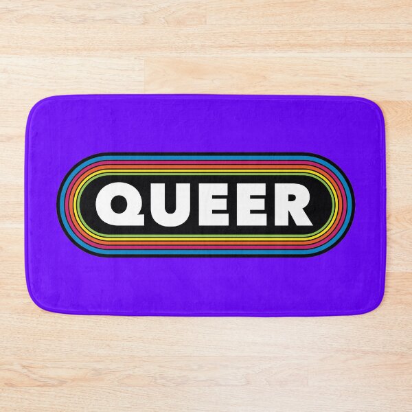Item preview, QUEER hip 1970s-1980s disco bumper sticker designed and sold by Popular-Gifts.