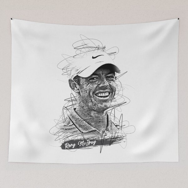 Item preview, Rory McIlroy Abstract Sketch Art, Rory McIlroy designed and sold by graphic-genie.
