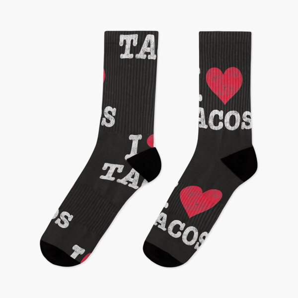 Item preview, Trendy Vintage I Love Tacos Gift designed and sold by BarineZayden.