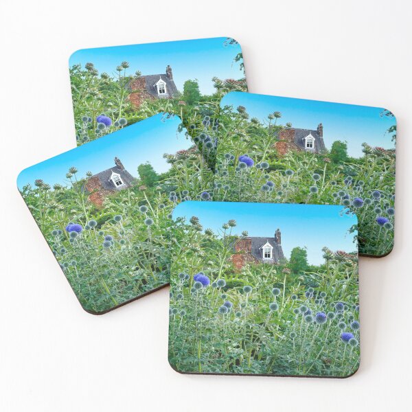 Item preview, Sheffield Botanical Gardens Globe Thistles designed and sold by Alisonchambers2.
