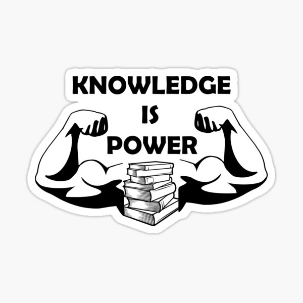 Item preview, KNOWLEDGE IS POWER designed and sold by DomGDesign.