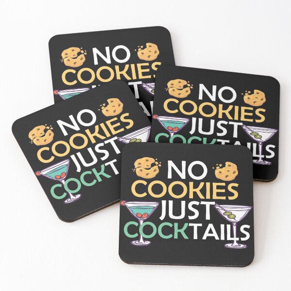 Item preview, No Cookies Just Cocktails designed and sold by YueHeng Creates ⭐⭐⭐⭐⭐.