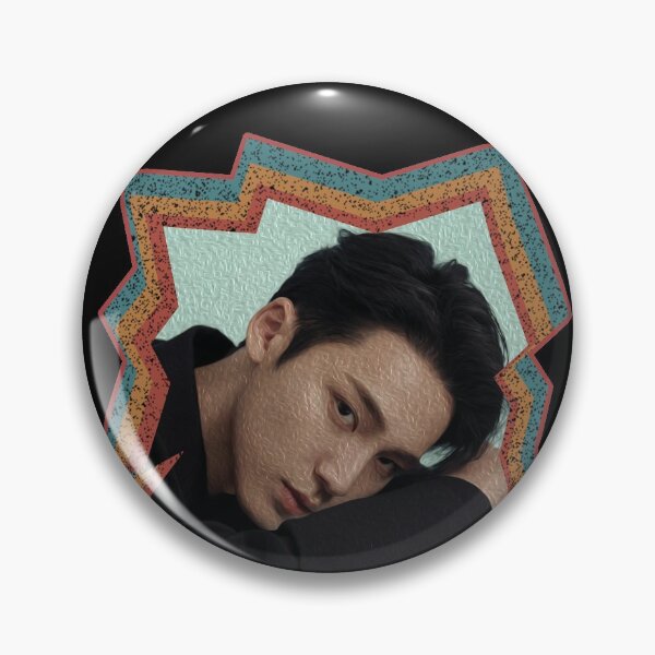 Item preview, Kim Mingyu Seventeen Mingyu Korean Kpop Retro Color Oil Paint Design designed and sold by Piosenka Art.