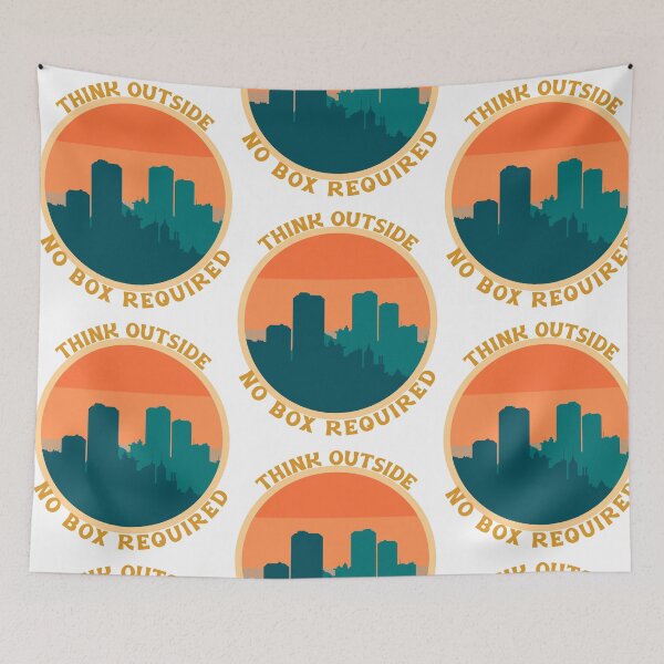 Item preview, Think Outside, No Box Required designed and sold by Daluyong.